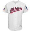 Oakland Athletics Majestic 2018 Stars & Stripes Flex Base Team Jersey