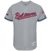 Baltimore Orioles Majestic 2017 Stars & Stripes Authentic Collection Flex Base Team Jersey - Gray
