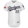 Clayton Kershaw Los Angeles Dodgers Majestic 2018 Stars & Stripes Flex Base Player Jersey
