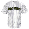 Colorado Rockies Majestic 2018 Memorial Day Cool Base Team Jersey - White
