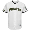 Pittsburgh Pirates Majestic 2017 Memorial Day Authentic Collection Flex Base Team Jersey - White