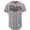 Tampa Bay Rays Majestic 2018 Memorial Day Authentic Collection Flex Base Team Jersey