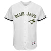 Toronto Blue Jays Majestic 2017 Memorial Day Authentic Collection Flex Base Team Jersey - White