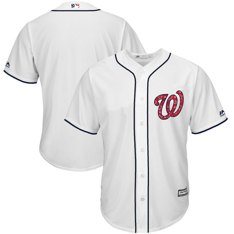 Washington Nationals Majestic 2018 Stars & Stripes Cool Base Team Jersey