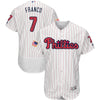 Maikel Franco Philadelphia Phillies Majestic 2017 Stars & Stripes Authentic Collection Flex Base Player Jersey - White