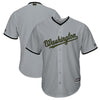 Washington Nationals Majestic 2018 Memorial Day Cool Base Team Jersey - Gray