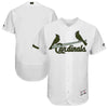 St. Louis Cardinals Majestic 2017 Memorial Day Authentic Collection Flex Base Team Jersey - White