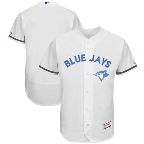Toronto Blue Jays Majestic Father's Day Flex Base Team Jersey - White