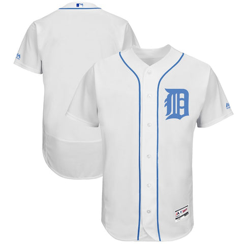 Detroit Tigers Majestic Father's Day Flex Base Team Jersey - White