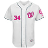 Bryce Harper Washington Nationals Majestic Mother's Day Flex Base Jersey - White