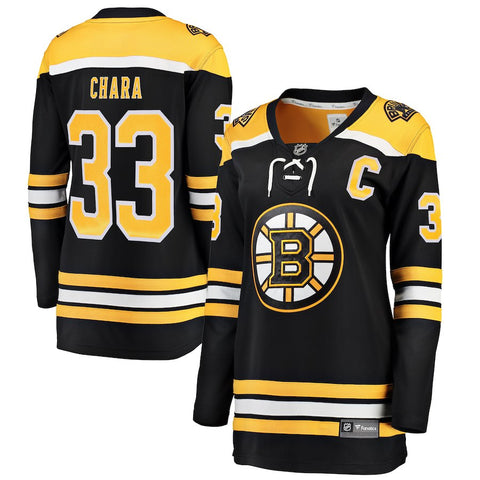Zdeno Chara Boston Bruins   Women's Breakaway Player Jersey - Black