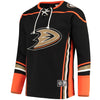 Anaheim Ducks   Breakaway Lace Up Pullover Sweatshirt - Black