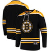 Boston Bruins   Breakaway Lace Up Pullover Sweatshirt - Black
