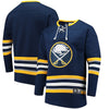 Buffalo Sabres   Breakaway Lace Up Pullover Sweatshirt - Navy
