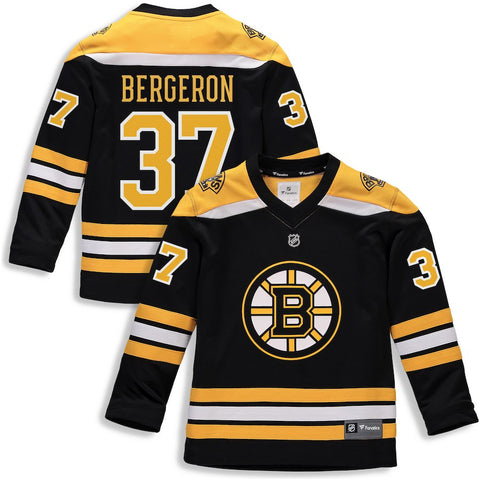 Patrice Bergeron Boston Bruins   Youth Replica Player Jersey