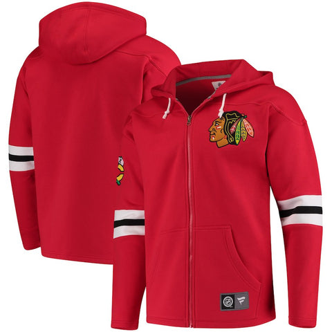 Chicago Blackhawks   Breakaway Full-Zip Hoodie - Red