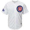 Chicago Cubs Majestic 2017 Gold Program Big & Tall Fashion Cool Base Replica Team Jersey - White/Gold
