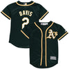 Khris Davis Oakland Athletics Majestic Youth Alternate Official Cool Base Player Jersey