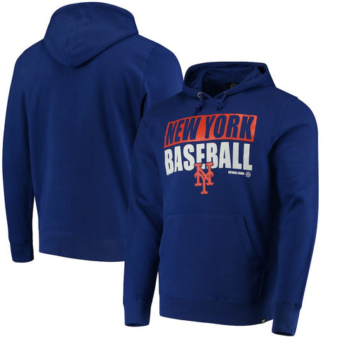 New York Mets '47 Headline Pullover Hoodie - Royal