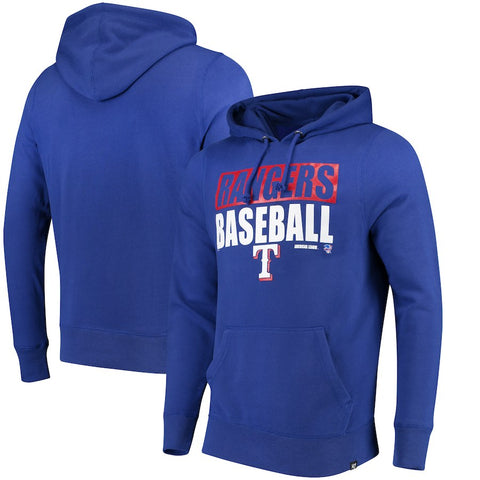 Texas Rangers '47 Headline Pullover Hoodie - Royal