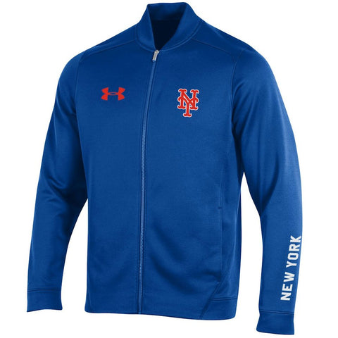 New York Mets Under Armour Off Shore Deco Fleece Full-Zip Jacket