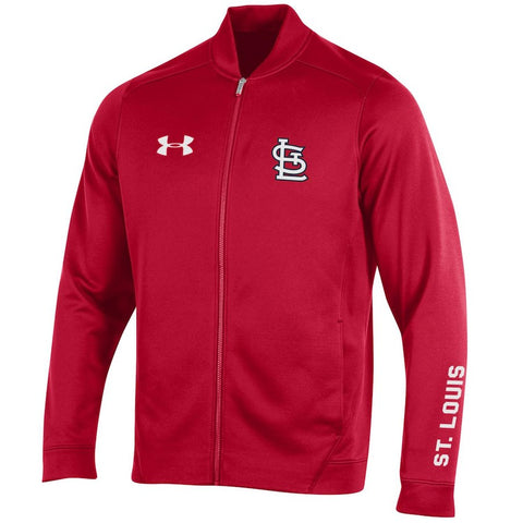 St. Louis Cardinals Under Armour Off Shore Deco Fleece Full-Zip Jacket