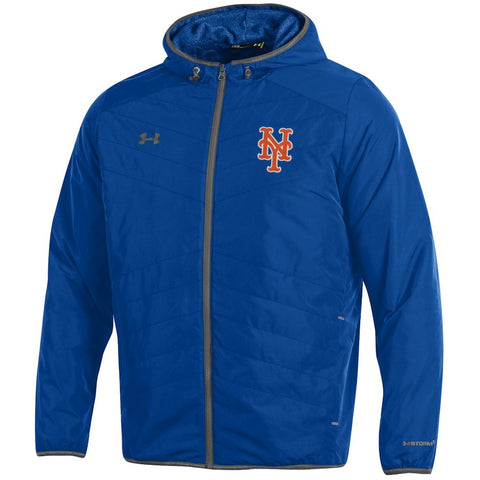 New York Mets Under Armour Performance Full-Zip Jacket - Royal