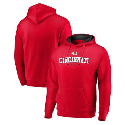 Cincinnati Reds   Block Lineup Zone Pullover Hoodie