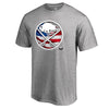 Buffalo Sabres   Big & Tall Banner Wave T-Shirt - Ash