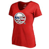Buffalo Sabres   Women's Plus Sizes Banner Wave T-Shirt - Ash