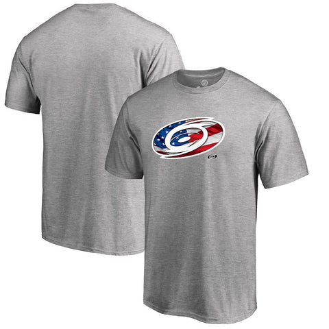 Carolina Hurricanes   Big & Tall Banner Wave T-Shirt - Ash