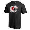 Calgary Flames   Big & Tall Canada Wave T-Shirt