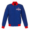 Chicago Cubs JH Design 2016 World Series Champions Bomber Full Zip Jacket - Royal