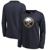 Buffalo Sabres   Women's Primary Logo Pullover Sweatshirt - Navy