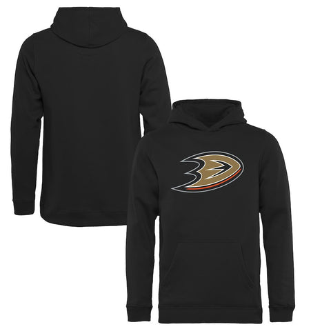 Anaheim Ducks   Youth Primary Logo Pullover Hoodie - Black
