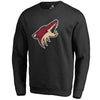 Arizona Coyotes   Primary Logo Pullover Sweatshirt - Black