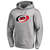 Carolina Hurricanes   Big & Tall Primary Logo Pullover Hoodie - Ash