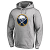 Buffalo Sabres   Primary Logo Pullover Hoodie - Ash