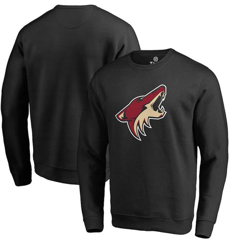 Arizona Coyotes   Primary Logo Pullover Sweatshirt - Black