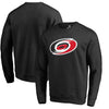 Carolina Hurricanes   Primary Logo Pullover Sweatshirt - Black