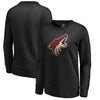 Arizona Coyotes   Women's Primary Logo Pullover Sweatshirt - Black