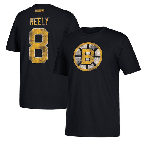 Cam Neely Boston Bruins CCM Retired Player Name & Number T-Shirt - Black