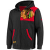 Chicago Blackhawks   Big & Tall Iconic Fleece Full-Zip Hoodie