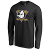 Anaheim Ducks   Big & Tall Alternate Logo Long Sleeve T-Shirt - Black