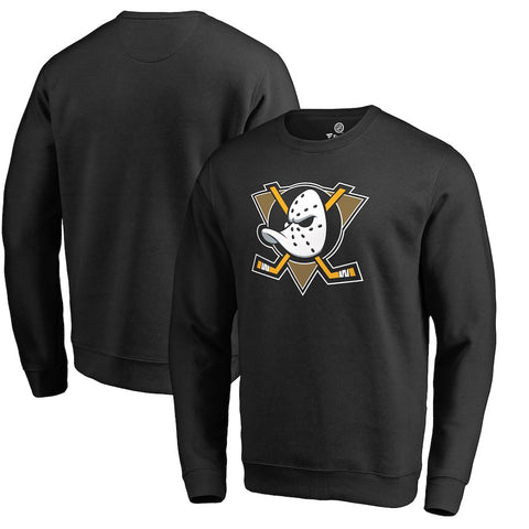 Anaheim Ducks   Alternate Logo Pullover Sweatshirt - Black
