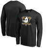 Anaheim Ducks   Big & Tall Alternate Logo Long Sleeve T-Shirt - Black