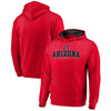 Arizona Diamondbacks   Big & Tall Block Lineup Zone Fleece Pullover Hoodie - Red