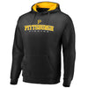 Pittsburgh Pirates   Big & Tall Block Lineup Zone Fleece Pullover Hoodie - Black