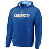 Kansas City Royals   Big & Tall Block Lineup Zone Fleece Pullover Hoodie - Royal