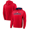 Washington Nationals   Big & Tall Block Lineup Zone Fleece Pullover Hoodie - Red